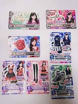 アイカツカード しお 旧アイカツカード 新庄ひなき トップス·シューズ 2枚セットの